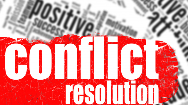 Keeping conflict resolution civilised and constructive